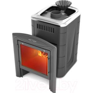 Печь-каменка ТМФ Гейзер Мини 2016 Inox Витра