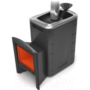 Печь-каменка ТМФ Гейзер Супер Inox Витра