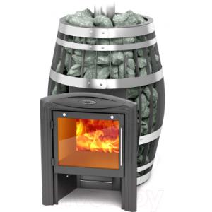Печь-каменка ТМФ Саяны XXL 2015 Inox Витра