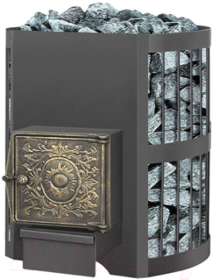 Печь-каменка Везувий Скиф Стандарт 12 (ДТ-3) без выносного туннеля Печь-каменка Везувий Скиф Стандарт 12 (ДТ-3) без выносного туннеля