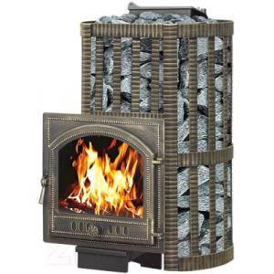 Печь-каменка Везувий Ураган Ковка 16 (205)