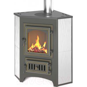 Печь-камин Везувий ПК-01 (220) угловой с плитой
