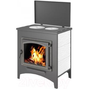 Печь отопительно-варочная Везувий ПК-04 (240) с плитой
