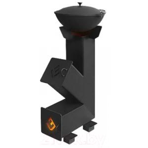 Печь отопительно-варочная Везувий Ракета 1 (12)