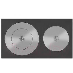 Плита для печи Везувий Усиленная двухконфорочная 4В