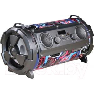 Портативная колонка Omega Bazooka 6.5 2x16W Color Bluetooth / OG72