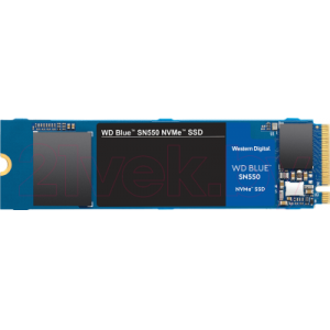 SSD диск Western Digital Blue SN550 NVMe 250GB (WDS250G2B0C)