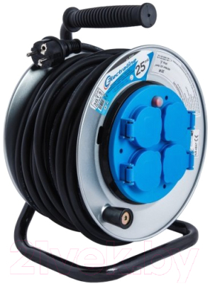 Удлинитель на катушке Electraline 49042 Удлинитель на катушке Electraline 49042