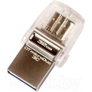 Usb flash накопитель Kingston DataTraveler microDuo 3C 32GB (DTDUO3C/32GB)