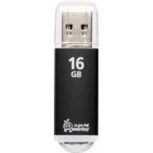 Usb flash накопитель SmartBuy V-Cut Series Black 16Gb (SB16GBVC-K)
