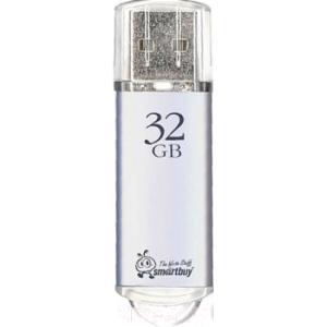 Usb flash накопитель SmartBuy V-Cut Silver 32GB (SB32GBVC-S)