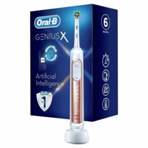 Электрическая зубная щетка Braun Oral-B Genius X D706.513.6 (розовое золото)