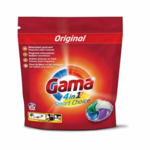 Капсулы для стирки GAMA 4 в 1 Smart Choice 30шт