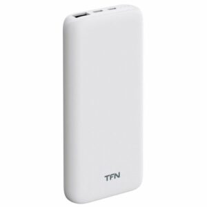 Портативное зарядное устройство TFN Slim Duo PD 10000mAh (белый)