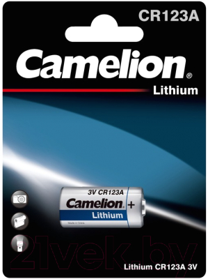 Батарейка Camelion CR123A-BP1R