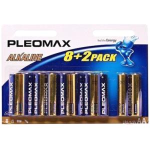 Батарейка Pleomax LR6 BL-8+2