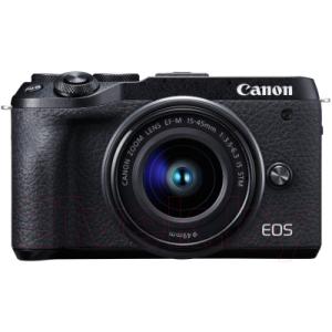 Беззеркальный фотоаппарат Canon EOS M6 Mark II EF-M 15-45mm IS STM + EVF-DC2 / 3611C012