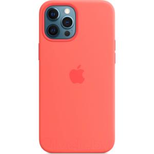 Чехол-накладка Apple Case With MagSafe для iPhone 12 Pro Max Pink Citrus / MHL93