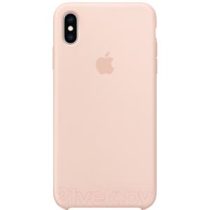 Чехол-накладка Apple Silicone Case для iPhone XS Max Pink Sand / MTFD2