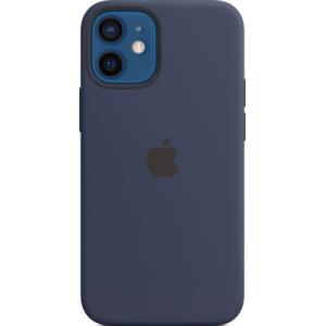 Чехол-накладка Apple Silicone Case with MagSafe для iPhone 12 Mini Deep Navy / MHKU3