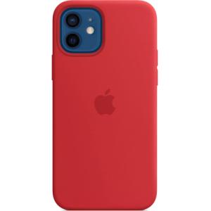 Чехол-накладка Apple Silicone Case w/MagSafe для iPhone 12/12Pro (PRODUCT)RED / MHL63