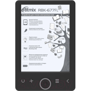 Электронная книга Ritmix RBK-677FL