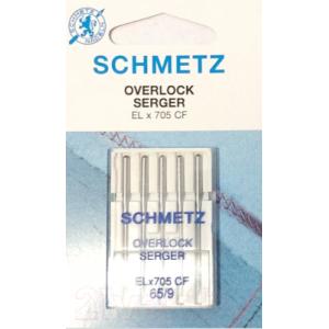Иглы для швейной машины Schmetz 77478ELX705 CF оверлочные №65
