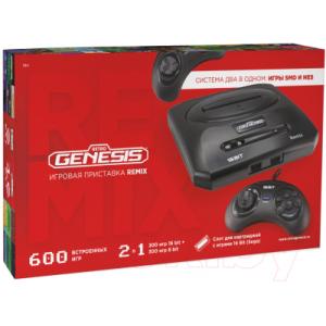 Игровая приставка Retro Genesis 8+16Bit Remix + 600 игр