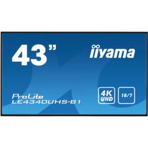 Информационная панель Iiyama ProLite LE4340UHS-B1