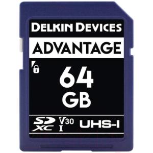 Карта памяти Delkin Advantage SDXC 64GB 633X UHS-I (Class 10) V30 (DDSDW63364GB)