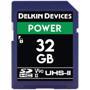 Карта памяти Delkin Power SDXC 32GB 2000X UHS-II (Class 10) V90 (DDSDG200032G)