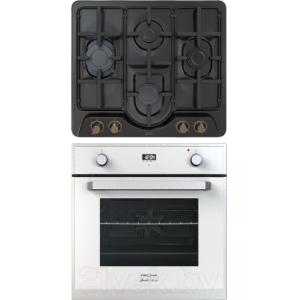 Комплект встраиваемой техники Krona Adriano 60 WH + Partita 60 AN
