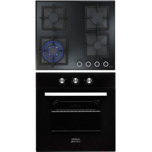 Комплект встраиваемой техники Krona Essenza 60 BL + Calore 60 BL