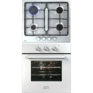 Комплект встраиваемой техники Krona Essenza 60 WH + Ortica 60 IX