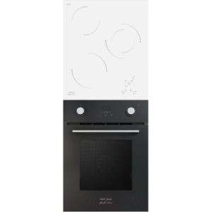 Комплект встраиваемой техники Krona Sonata 45 BL + Delizia 45 WH