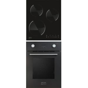 Комплект встраиваемой техники Krona Sonata 45 BL + Ombra 45 BL