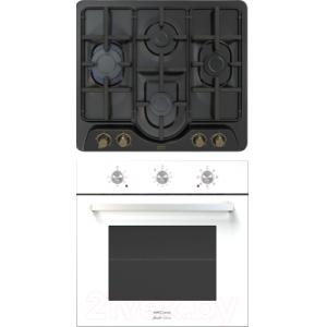 Комплект встраиваемой техники Krona Sorrento 60 WH + Partita 60 AN