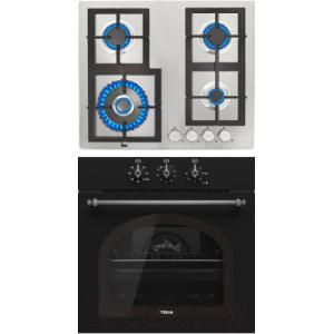 Комплект встраиваемой техники Teka HRB 6100 ATS Silver + EFX 60 4G AI AL CI DR