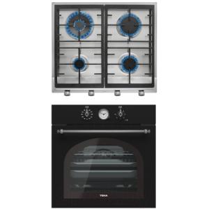 Комплект встраиваемой техники Teka HRB 6300 ATS Silver + EX 60.1 4G AI AL CI DR