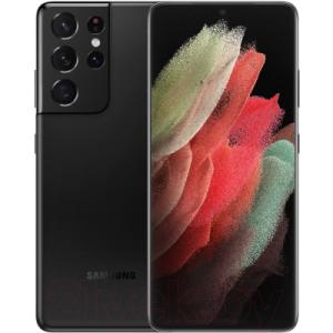 Смартфон Samsung Galaxy S21 Ultra 128GB / SM-G998BZKDSER (черный фантом)