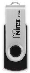 Usb flash накопитель Mirex Swivel Black 32GB / 13600-FMURUS32