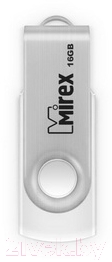 Usb flash накопитель Mirex Swivel White 16GB / 13600-FMUSWT16