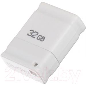 Usb flash накопитель Qumo Nano 32GB 2.0 White / QM32GUD-NANO-W