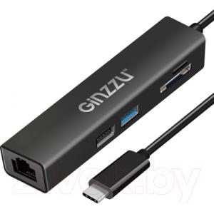 USB-хаб Ginzzu GR-565UB