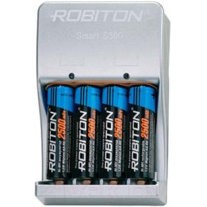 Зарядное устройство для аккумуляторов Robiton Smart S500-4MHAA BL1