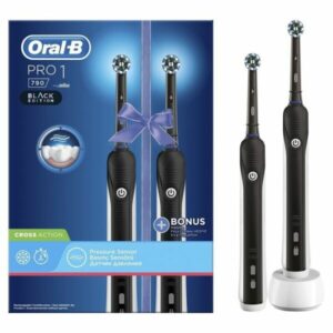 Набор электрических зубных щеток Braun Oral-B CrossAction Black / D16.523.1UH (4210201298489 3756)