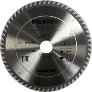 Пильный диск Hilberg HW355 350*50*60Т