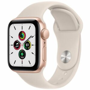 Смарт-часы APPLE Watch SE GPS Gold Aluminium Case with Starlight Sport Band 40mm (MKQ03RB/A)